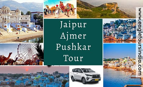 "Scenic view of Ajmer during Jaipur Ajmer Pushkar tour"